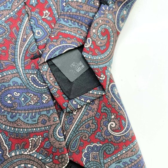 ⚡️SOLD⚡️ vintage ysl silk paisley men's tie - Picture 5 of 5